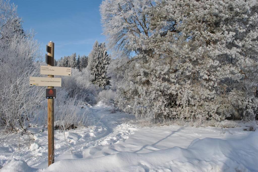 Gite Du Fourperet-Parc Naturel Du Haut-Jura Longevilles-Mont-dʼOr Exteriér fotografie